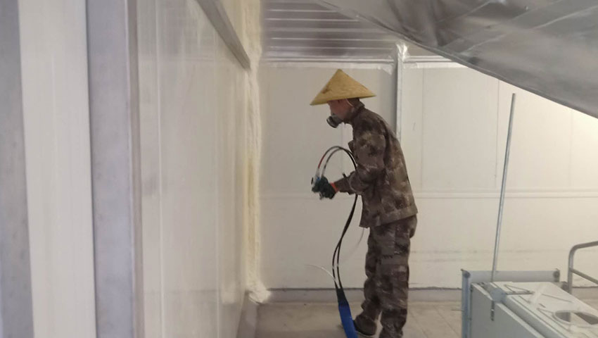 專業養殖場小型保溫噴涂機(聚氨酯發泡機)-京華邦威
